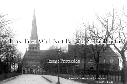 WA 2385 - Selly Oak Parish Church & Vicarage, Warwickshire