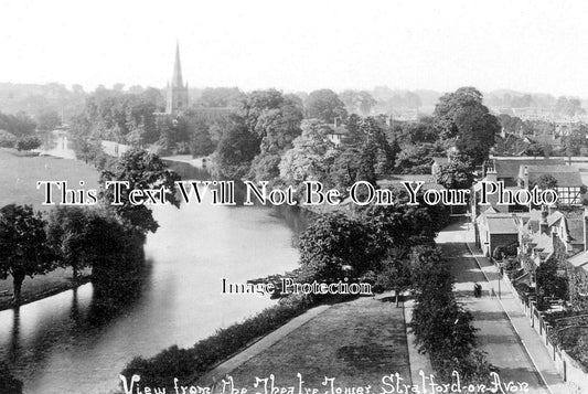 WA 2397 - From The Theatre Tower, Stratford On Avon, Warwickshire