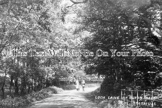 WA 2423 - Lode Lane By Olton Hall, Solihull, Birmingham, Warwickshire