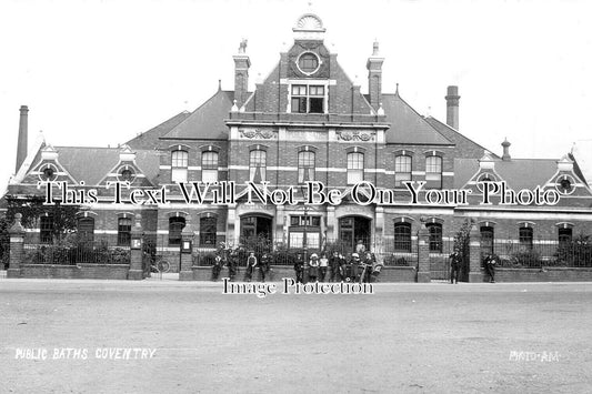 WA 2475 - Public Baths, Coventry, Warwickshire