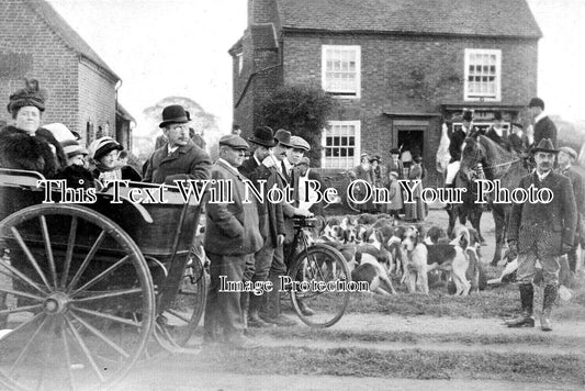 WA 2479 - Meet Of Hounds At Hockley Heath, Solihull, Warwickshire c1910