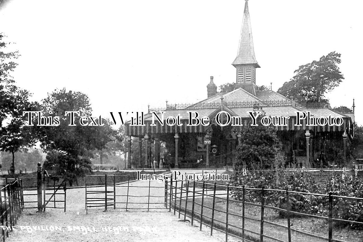 WA 2487 - The Pavilion, Small Heath Park, Birmingham c1908