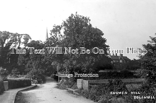 WA 2507 - Church Hill, Solihull, Warwickshire