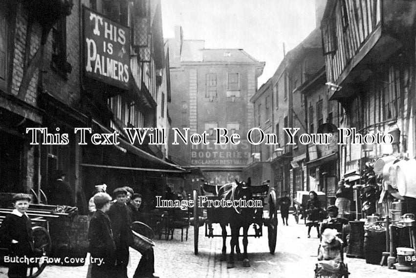 WA 2524 - Butcher Row, Coventry, Warwickshire