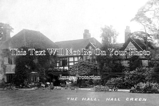 WA 2530 - The Hall, Hall Green, Birmingham, Warwickshire c1910