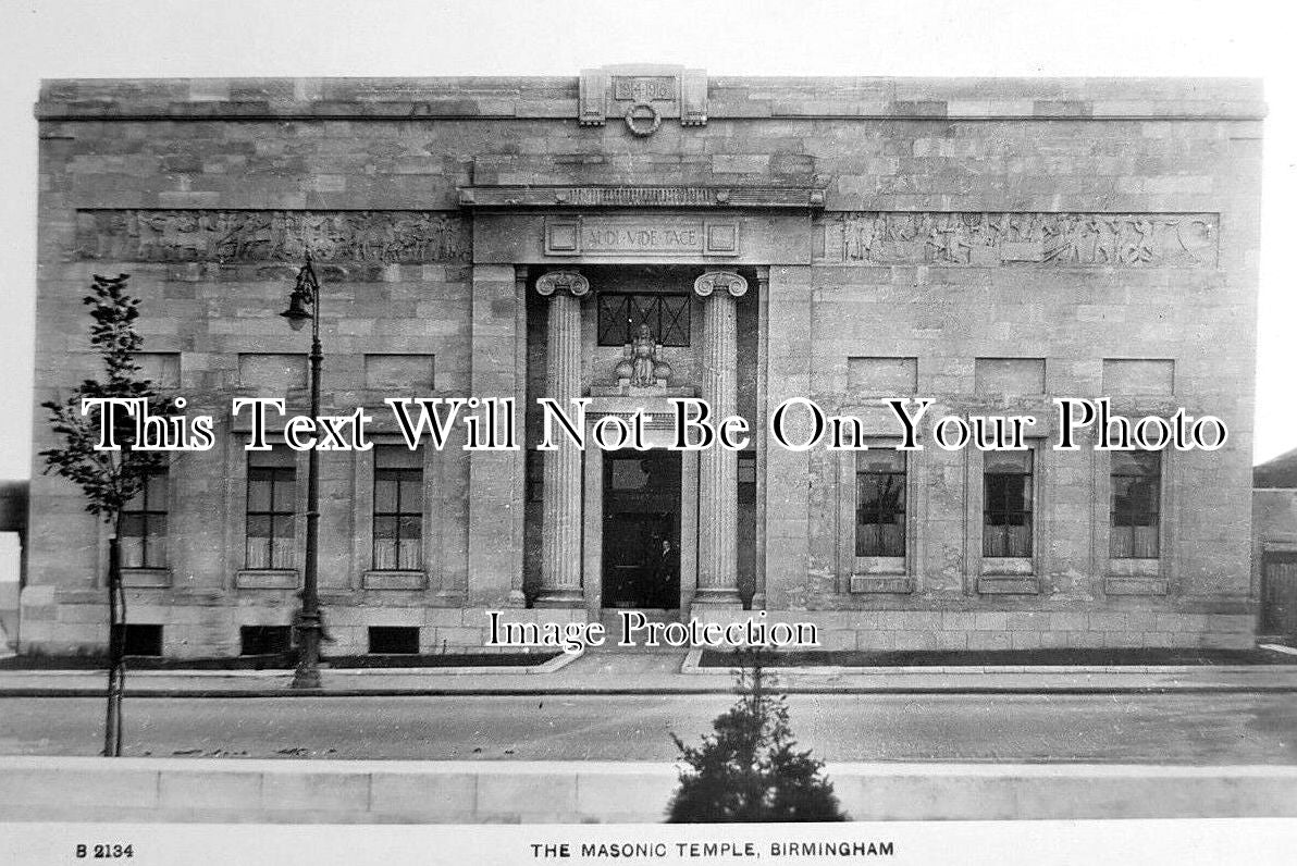 WA 2557 - The Masonic Temple, Birmingham, Warwickshire