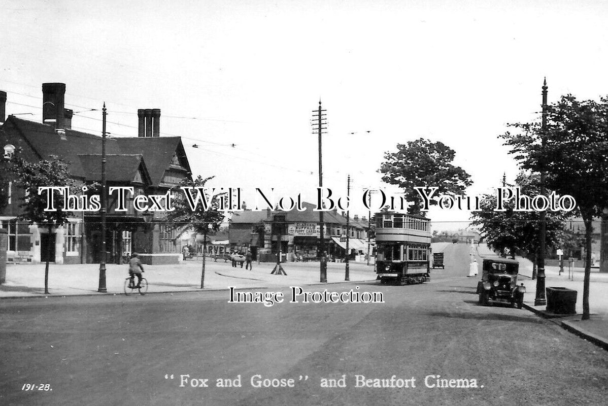 WA 2576 - Fox & Goose, Beaufort Cinema, Birmingham, Warwickshire c1928