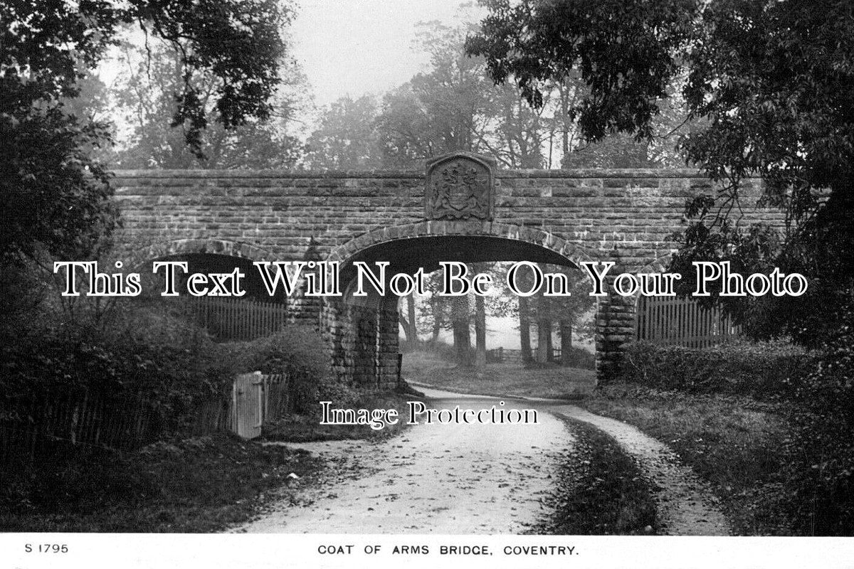 WA 2582 - Coat Of Arms Bridge, Coventry, Warwickshire c1913