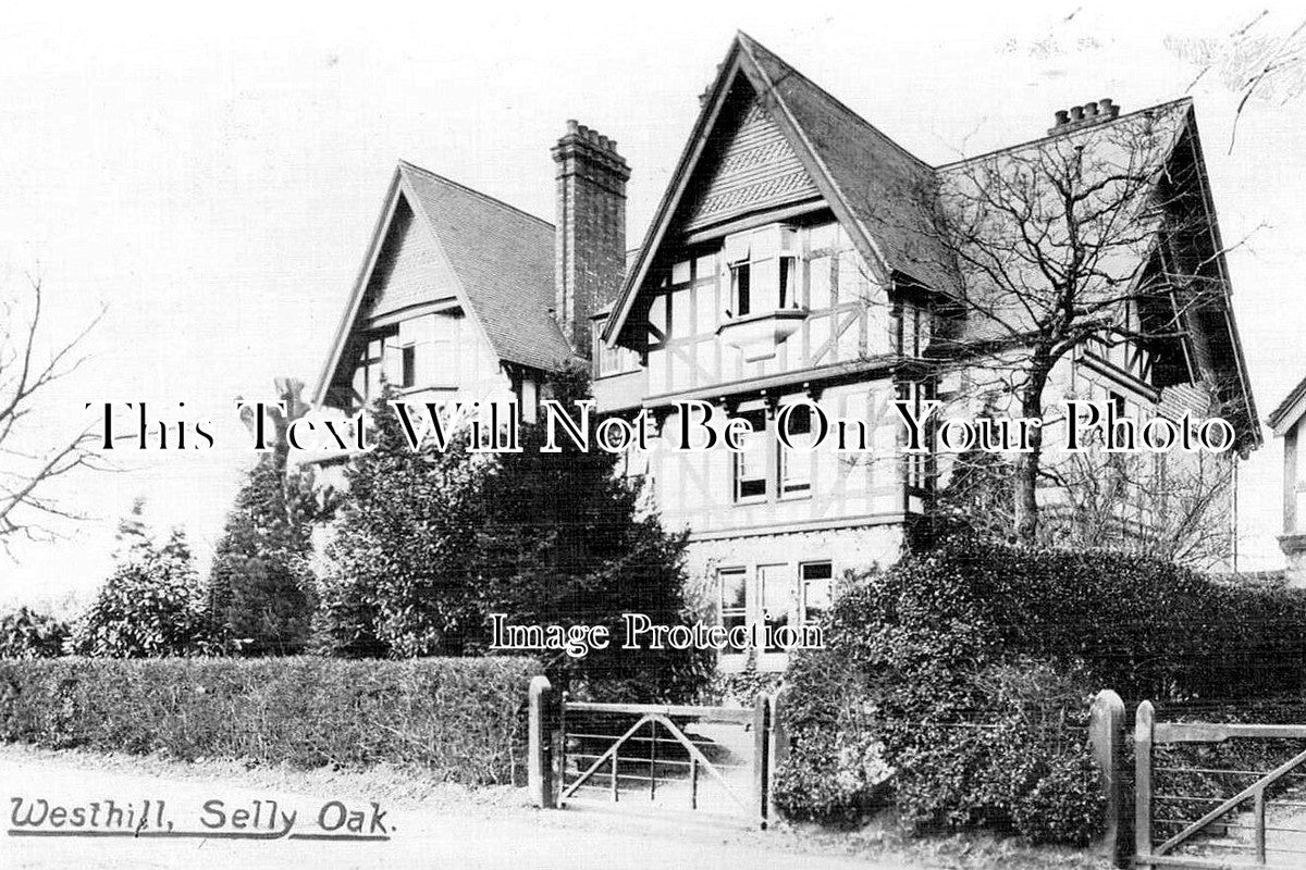 WA 2596 - Westhill, Selly Oak, Warwickshire