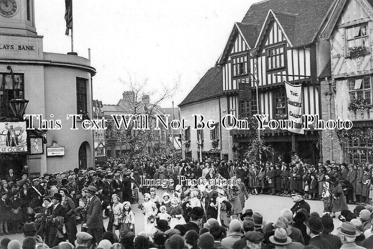 WA 2597 - The Shakespeare Gallery Restaurant, Stratford Upon Avon c1938
