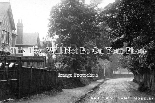 WA 2605 - Cotton Lane, Moseley, Birmingham, Warwickshire