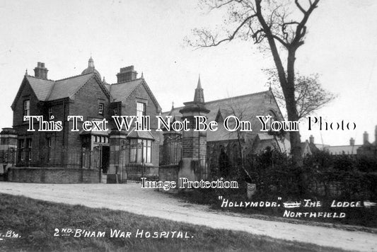 WA 261 - The Lodge, Hollymoor, Northfield, 2nd Birmingham War Hospital, Warwickshire