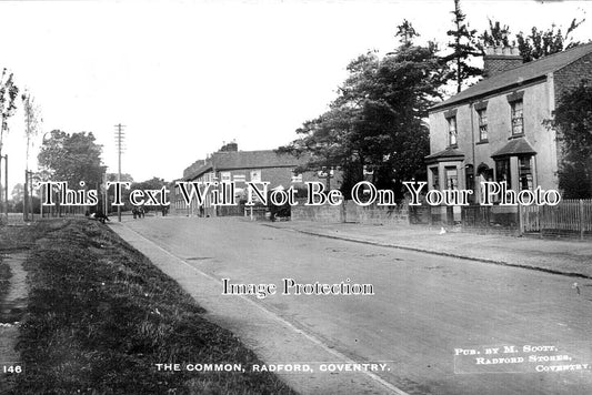 WA 2623 - The Common, Radford, Coventry, Warwickshire c1916