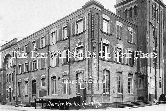 WA 2628 - Daimler Works, Coventry, Warwickshire c1909