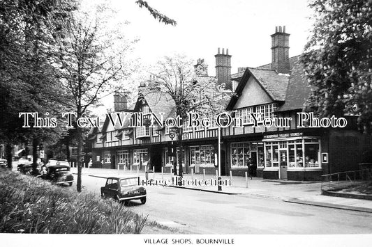 WA 2632 - Village Shops, Bournville, Warwickshire