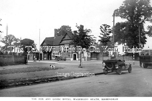 WA 2635 - The Fox & Goose Hotel, Washwood Heath, Birmingham