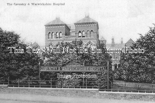 WA 2639 - Coventry & Warwickshire Hospital c1905