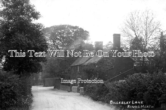 WA 2708 - Billesley Lane, Kings Heath, Birmingham, Warwickshire c1914