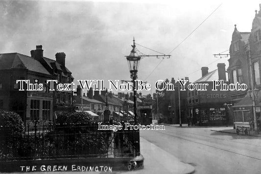 WA 272 - The Green, Erdington, Birmingham, Warwickshire c1910