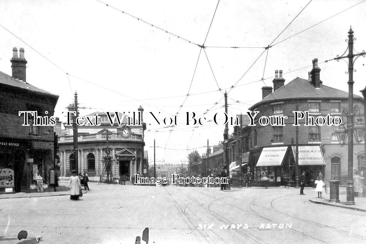 WA 2745 - Six Ways, Aston, Birmingham, Warwickshire c1912