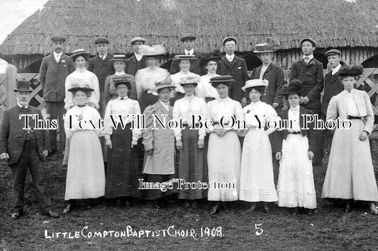 WA 2747 - Little Compton Baptist Choir, Warwickshire 1908