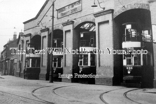 WA 276 - Witton Tram Depot, Birmingham, Warwickshire c1939