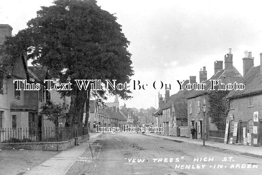 WA 2762 - Yew Tree, High Street, Henley In Arden, Warwickshire