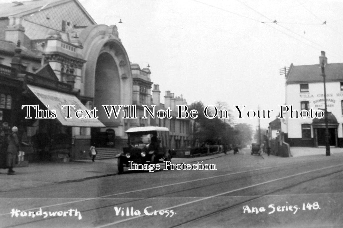 WA 277 - Villa Cross Hotel, Lozells Road, Birmingham, Warwickshire c1922