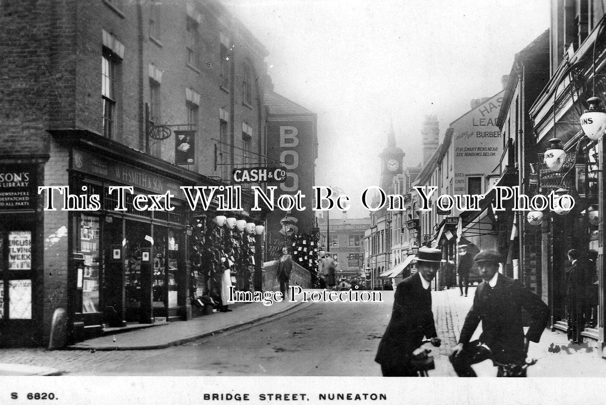 WA 282 - Shop Fronts, Bridge Street, Nuneaton, Warwickshire