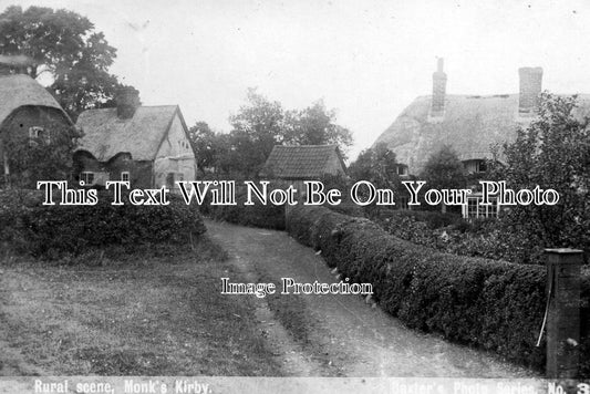 WA 286 - Monks Kirby Village, Warwickshire c1907