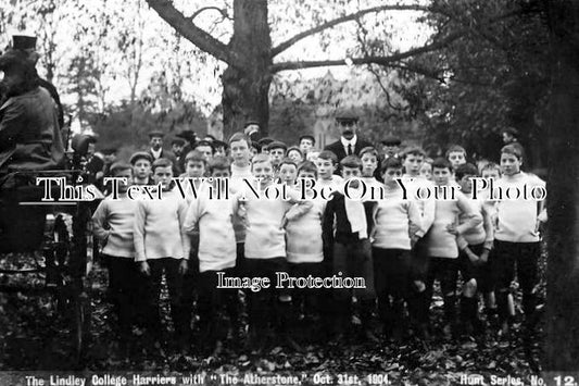WA 287 - Lindley College Harriers, Atherstone Hunt, Warwickshire c1904