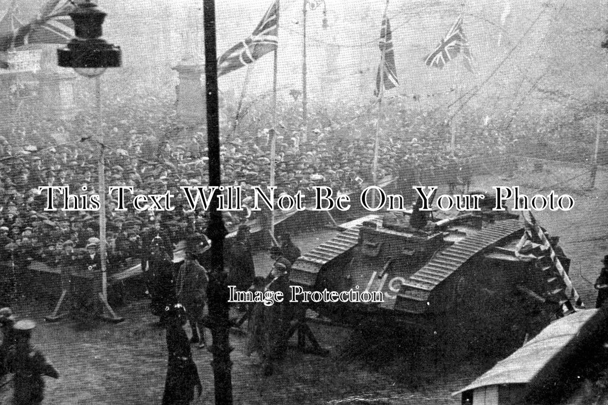 WA 294 - WW1 Tank Fund Raising, Birmingham, Warwickshire
