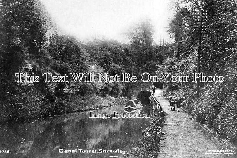 WA 297 - The Canal Tunnel At Shrewley, Warwickshire