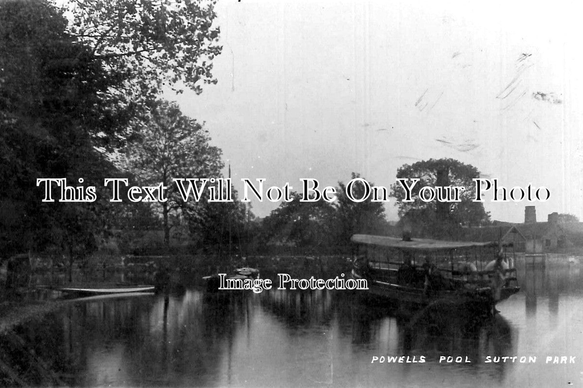 WA 315 - Powell's Pool, Sutton Park, Warwickshire c1910