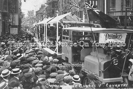 WA 339 - Coronation King George V, Coventry, Warwickshire