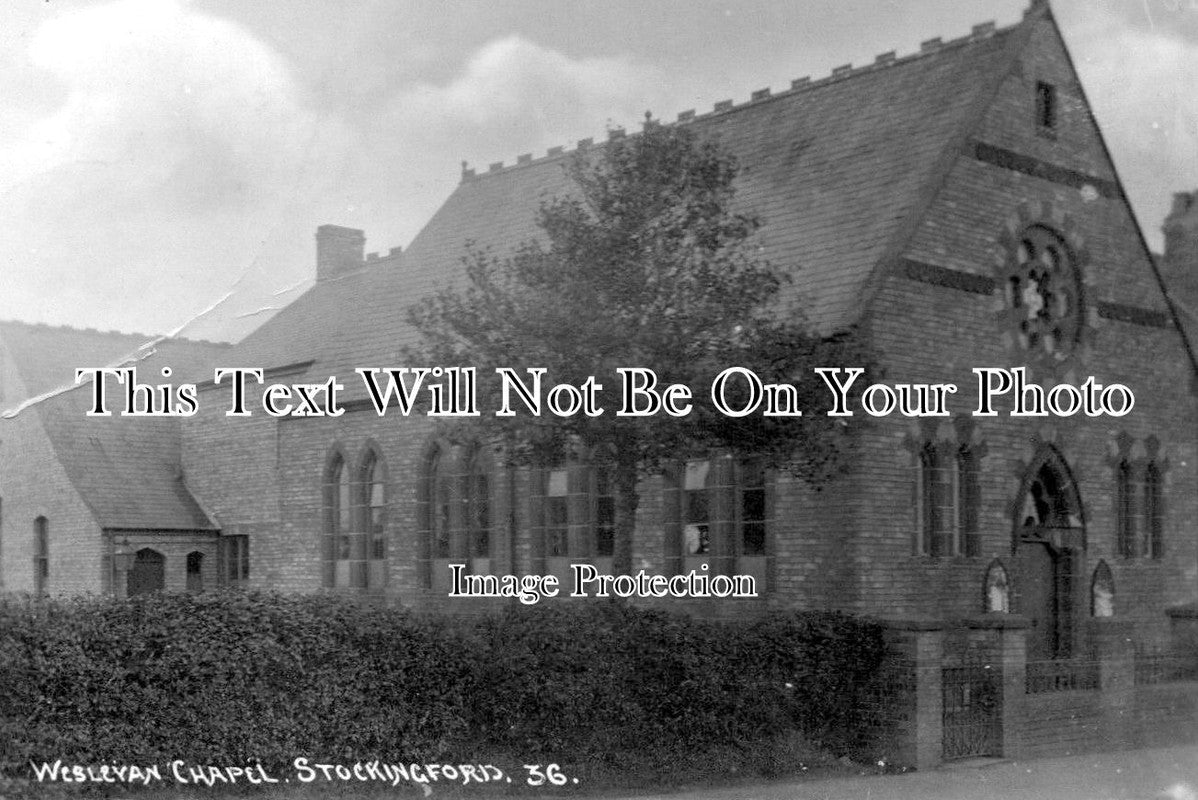 WA 346 - Wesleyan Chapel, Stockingford, Nuneaton, Warwickshire c1918