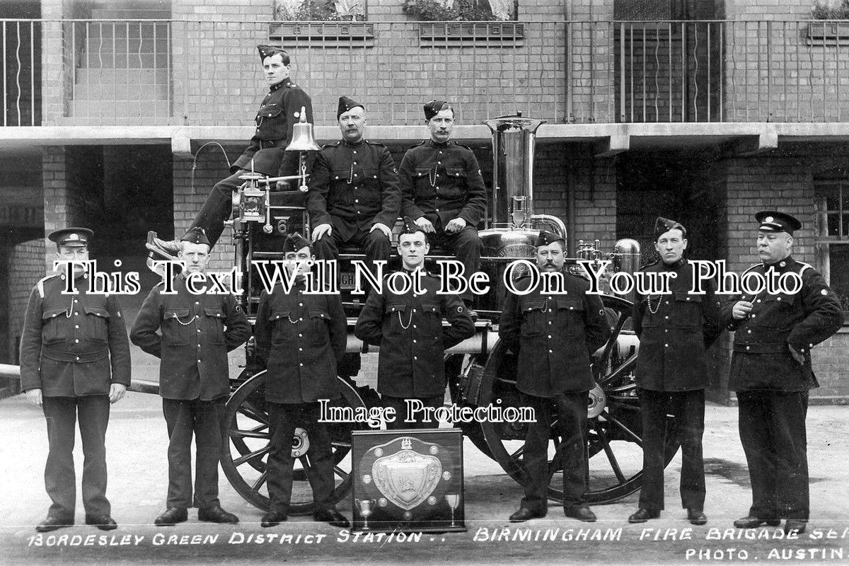 WA 353 - Bordesley Green Fire Brigade, Birmingham, Warwickshire