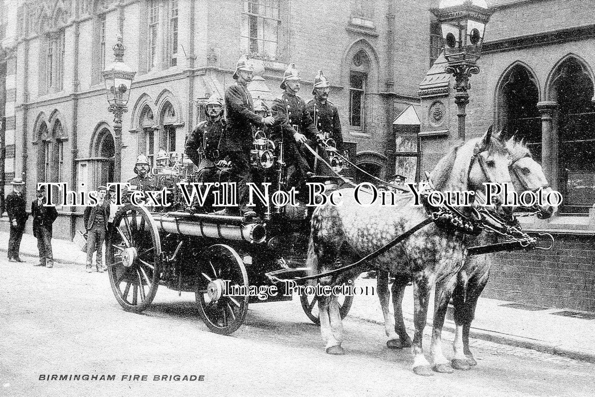 WA 370 - Birmingham Fire Brigade, Warwickshire