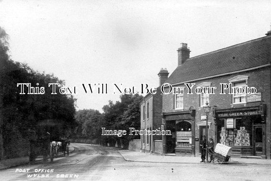 WA 384 - Post Office, Wylde Green, Warwickshire