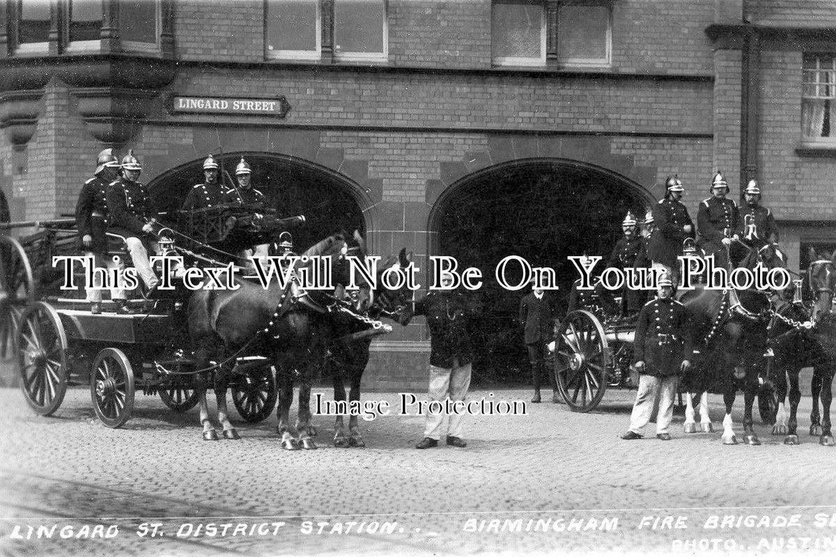 WA 442 - Birmingham Fire Brigade, Lingard Street, Warwickshire