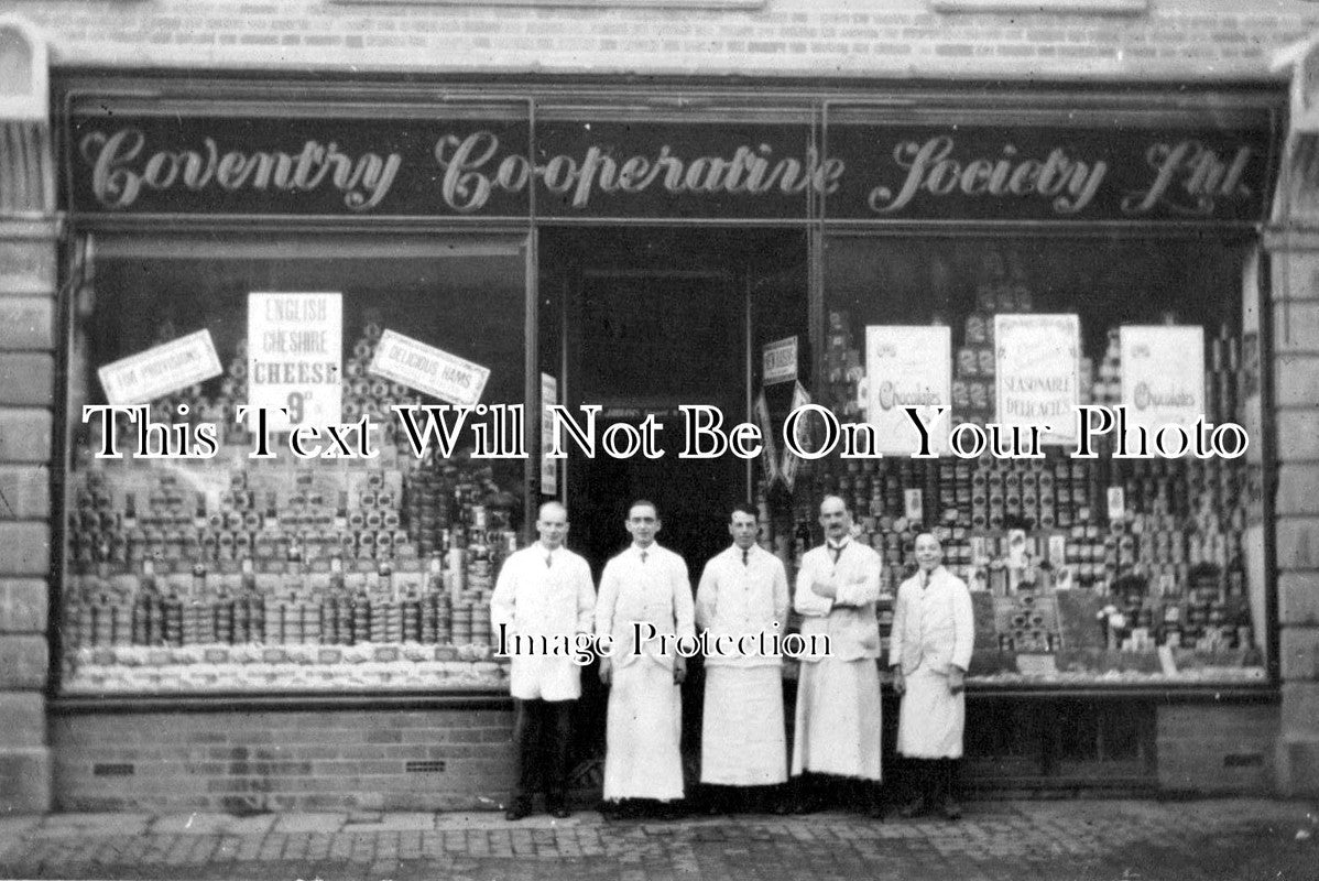 WA 482 - Co-operative Society Ltd Shop Front, Coventry, Warwickshire