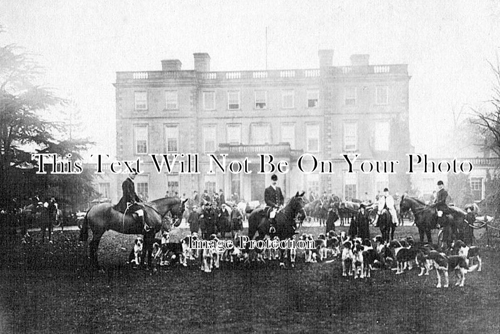 WA 484 - Hunt Meet At Umberslade Hall, Warwickshire 1911