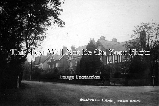 WA 50 - Four Oaks, Belwell Lane, Sutton Coldfield, Warwickshire