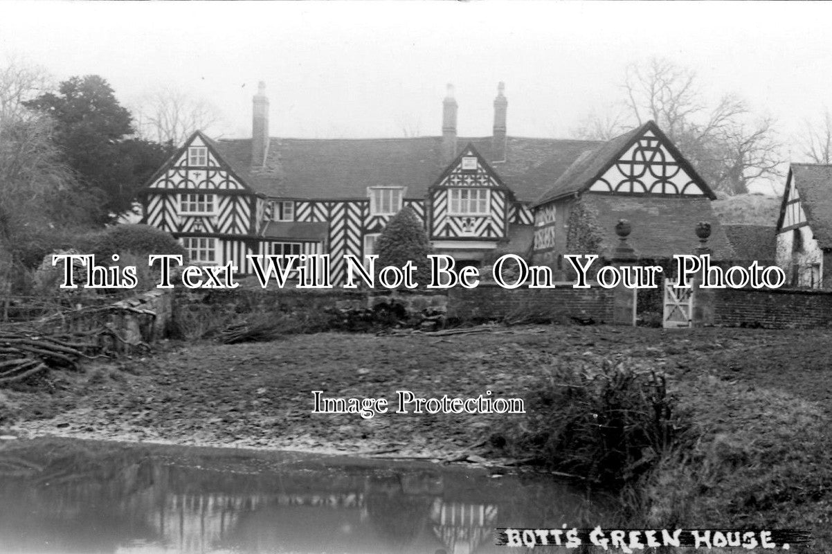 WA 551 - Bott's Green House, Warwickshire c1920