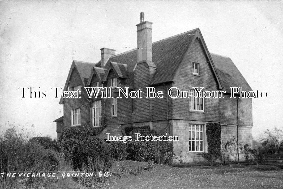 WA 584 - The Vicarage, Quinton, Warwickshire c1908