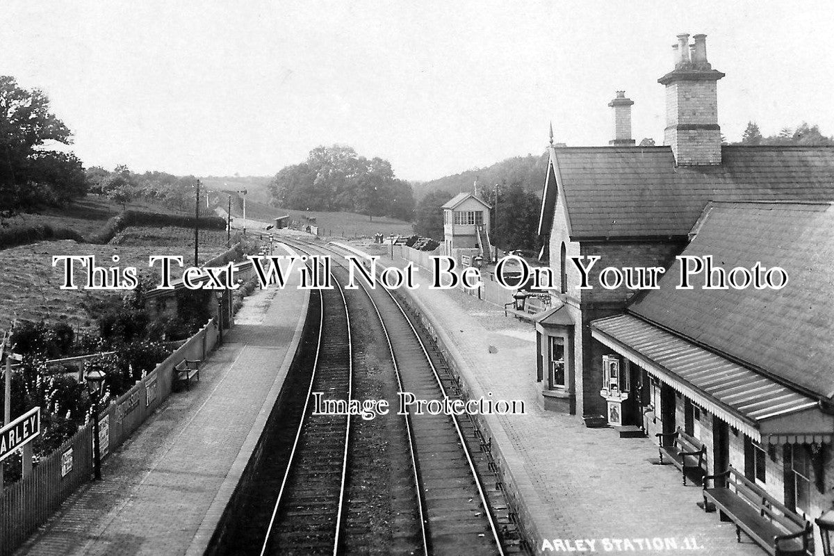 WA 602 - Arley Railway Station, Warwickshire
