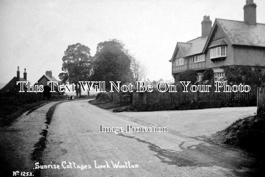 WA 663 - Sunrise Cottages, Leek Wootton, Warwickshire c1912