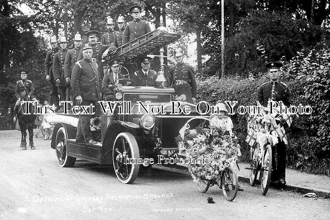 WA 67 - Fire Engine At Local Event, Shirley, Solihull, Warwickshire