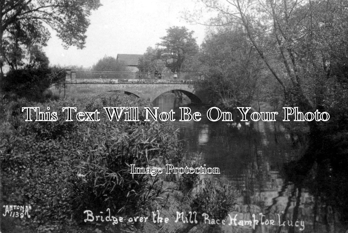 WA 708 - Bridge Over Mill Race, Hampton Lucy, Stratford Upon Avon, Warwickshire