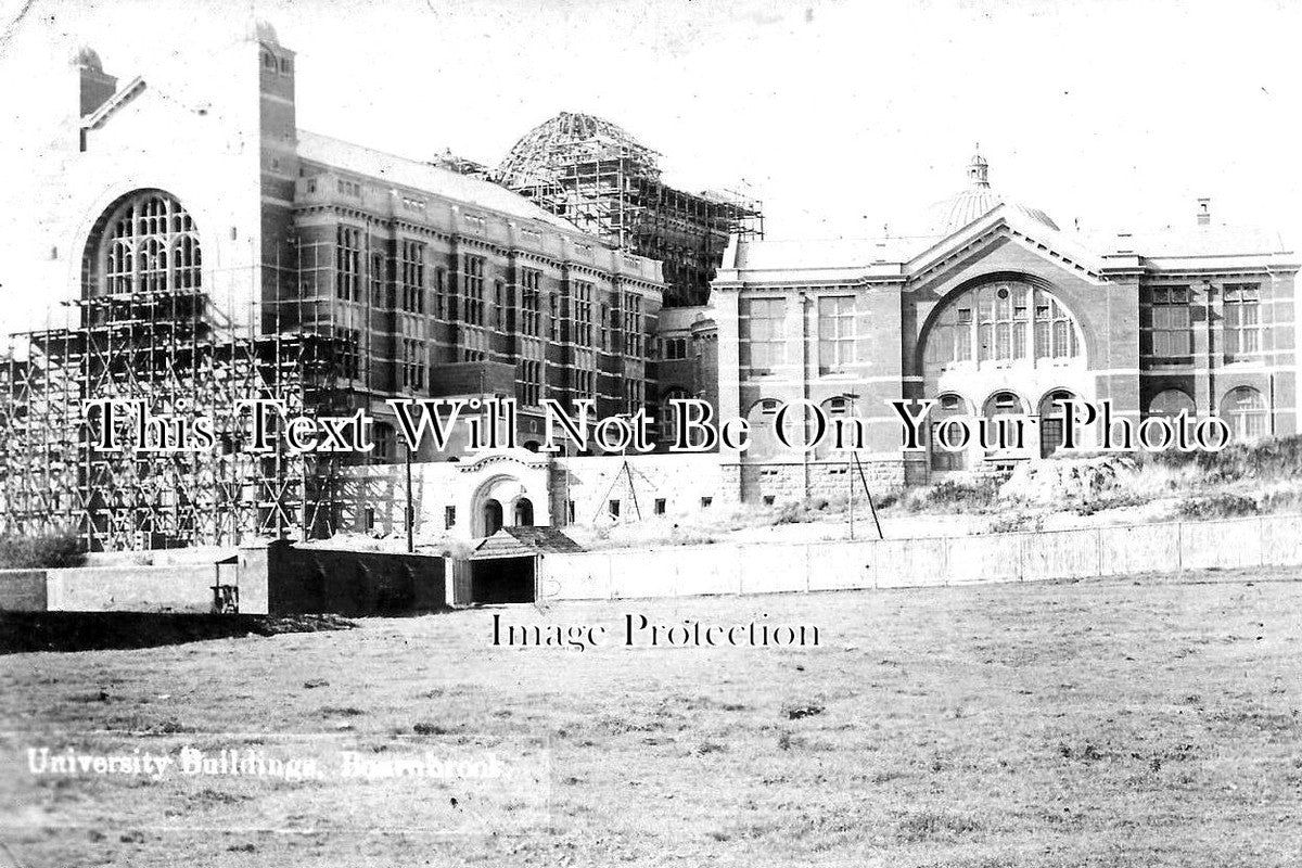 WA 736 - University Buildings, Bournbrook, Birmingham, Warwickshire c1 ...